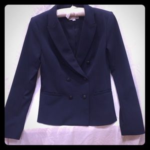 Ann Taylor Loft navy blazer